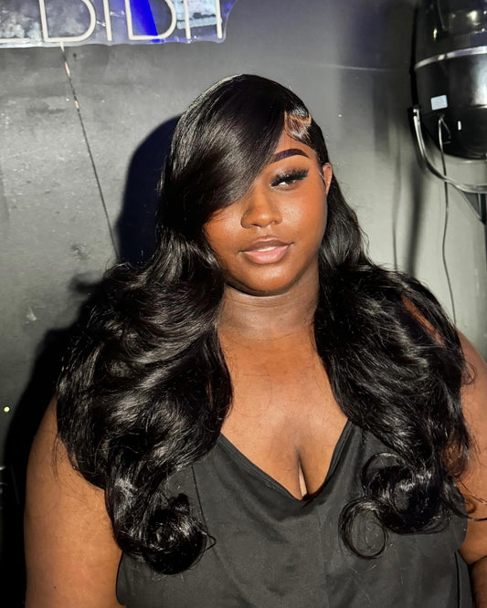 Body wave HD closure Wig